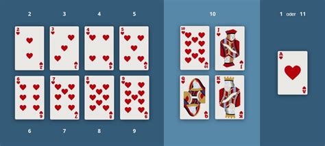 blackjack karten wert